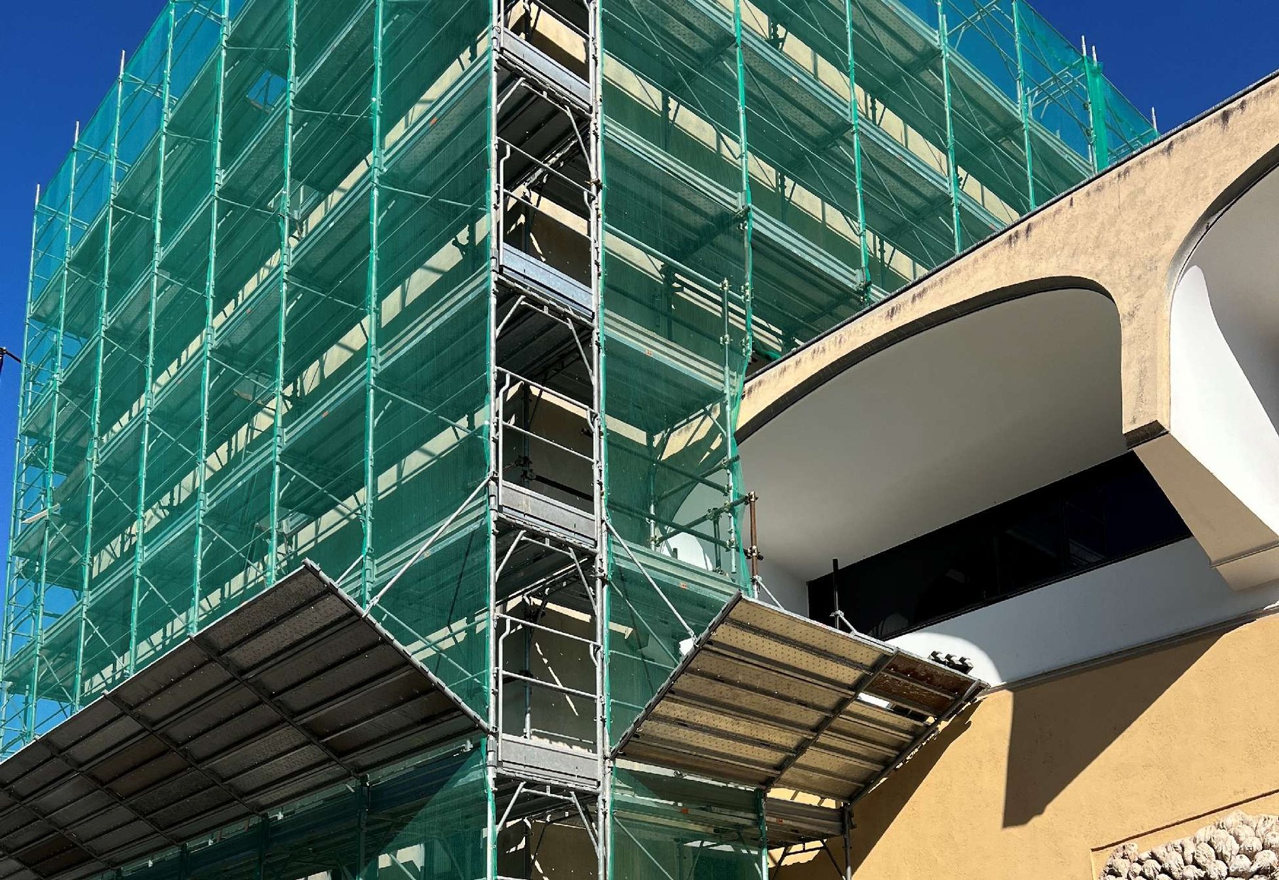 Lavorazione sul cantiere del Museo Paolino, immagine 1